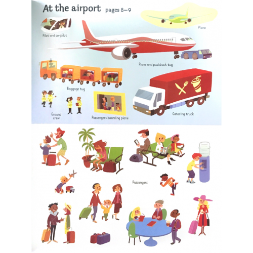 Usborne Travel Sticker Book
