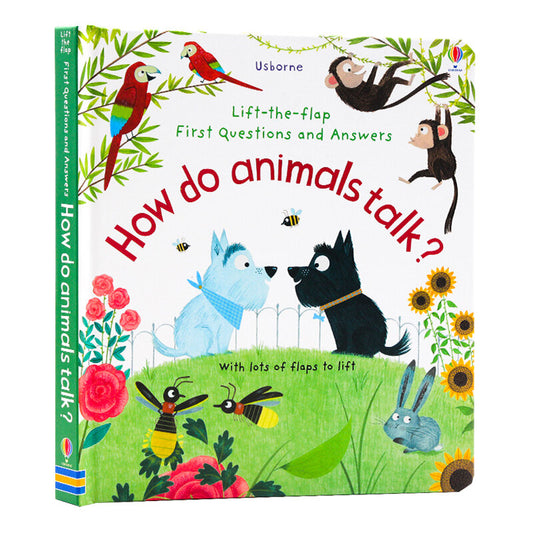 Usborne First Questions and Answers: How Do Animals Talk? 動物是如何溝通的? 啟蒙問答翻翻書