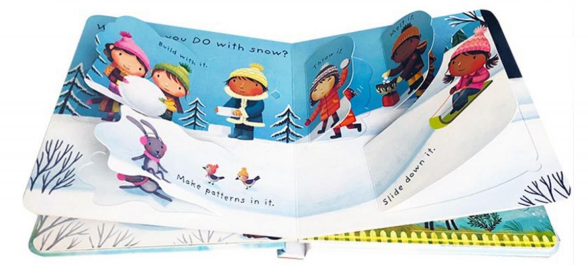 Usborne Very First Questions and Answers What is Snow? Very First Questions and Answers What is Snow? 雪是什麼? 幼兒啟蒙問答翻翻書