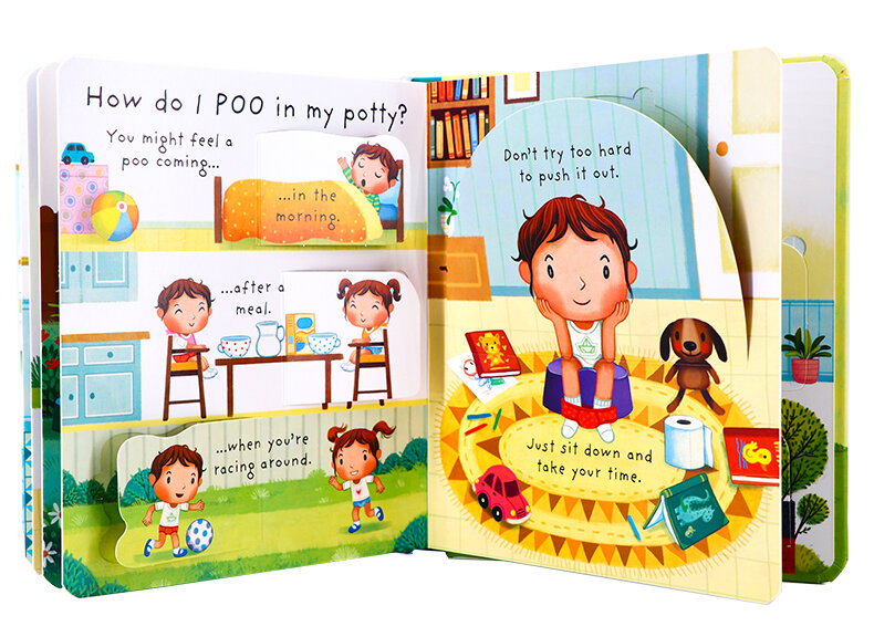 Usborne Very First Questions and Answers Why do we need a potty? 我們為什麼需要便盆? 幼兒啟蒙問答翻翻書