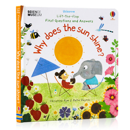 Usborne First Questions and Answers: Why Does the Sun Shine? 為什麼太陽會發光? 啟蒙問答翻翻書
