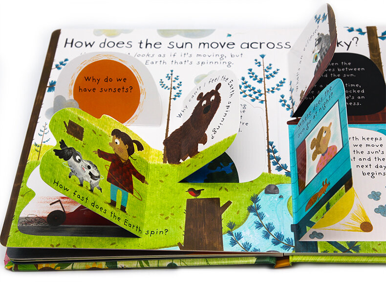 Usborne First Questions and Answers: Why Does the Sun Shine? 為什麼太陽會發光? 啟蒙問答翻翻書