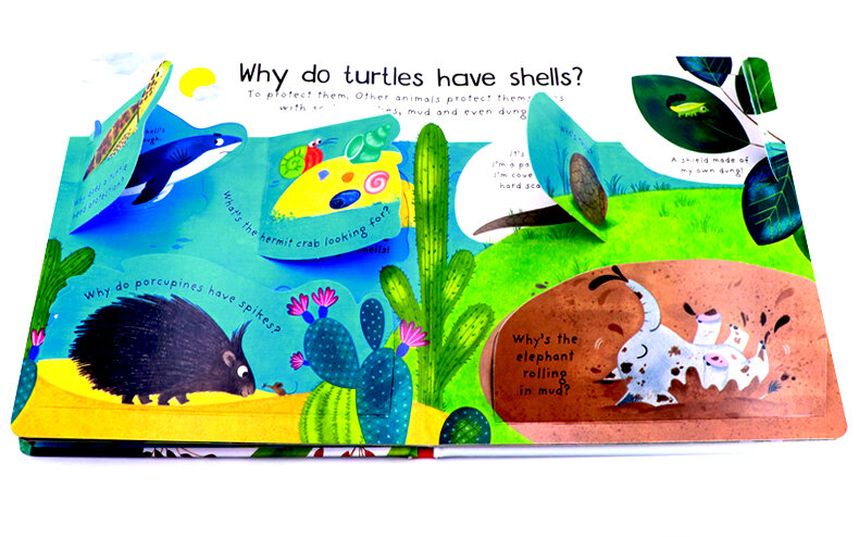 Usborne First Questions and Answers: Why Do Tigers Have Stripes? 為什麼老虎有斑紋? 啟蒙問答翻翻書