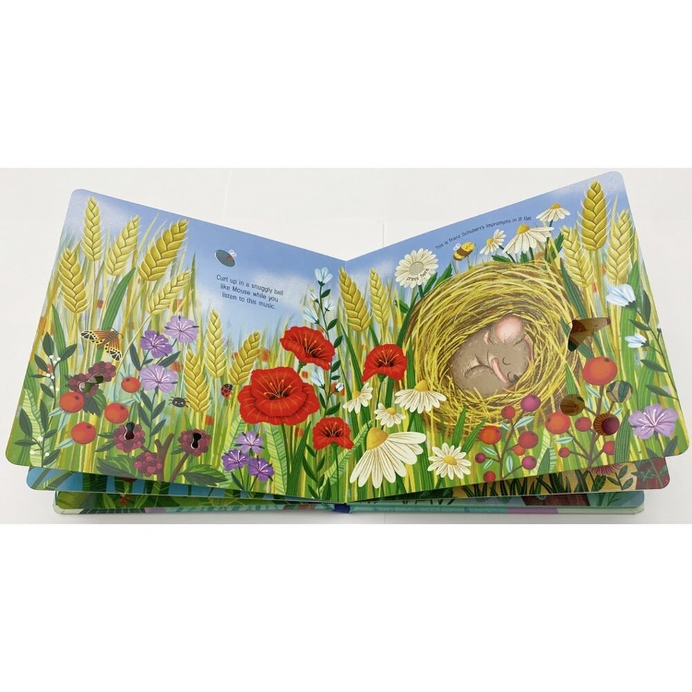 Usborne Calming Music Book 安撫寶寶觸摸音樂書