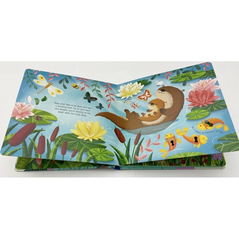 Usborne Calming Music Book 安撫寶寶觸摸音樂書