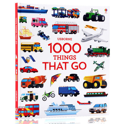 Usborne 1000 Things That Go 交通工具圖解詞典 1000 Things That Go
