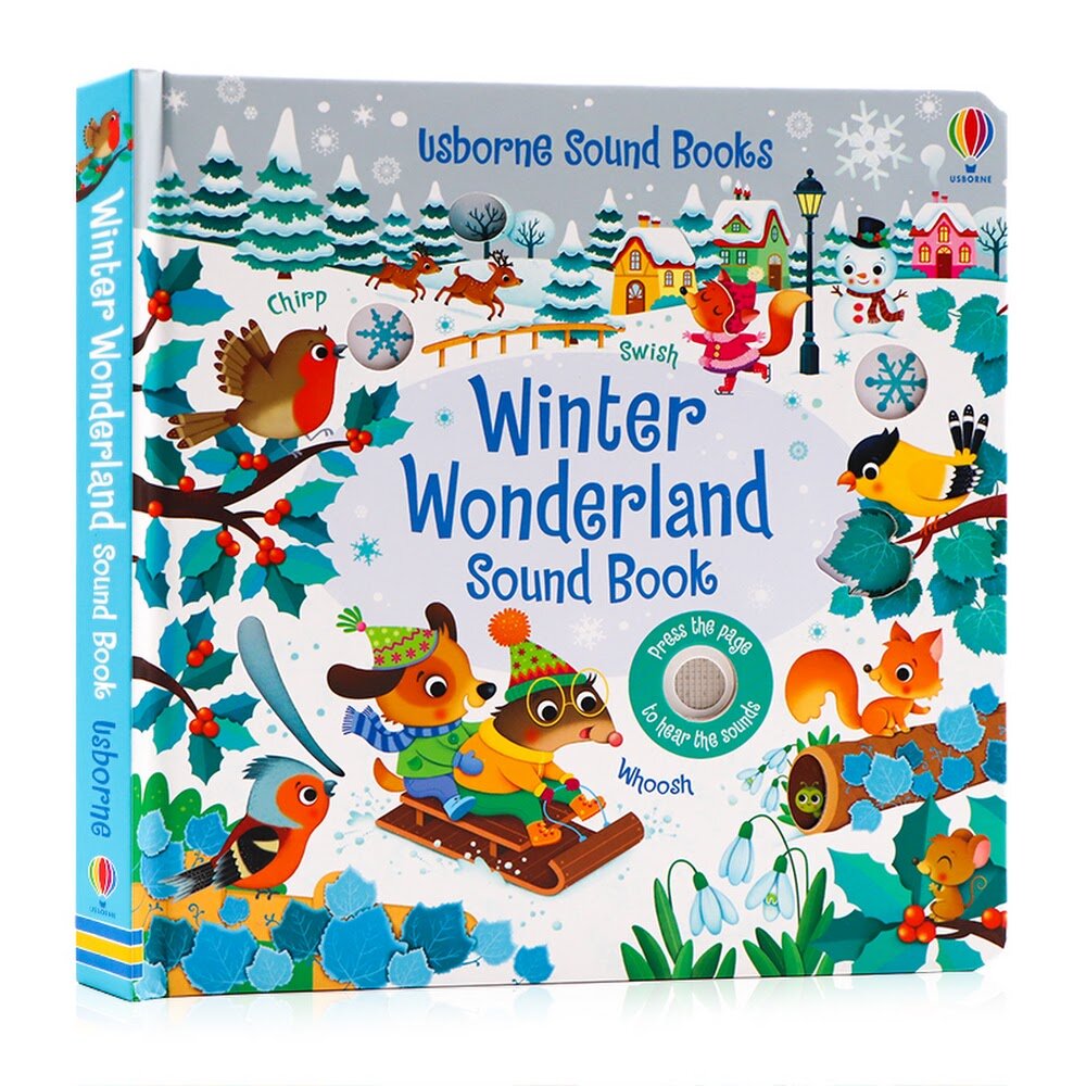 Usborne Winter Wonderland Sound Book 冬日美景觸摸發聲書 Winter Wonderland Sound Book