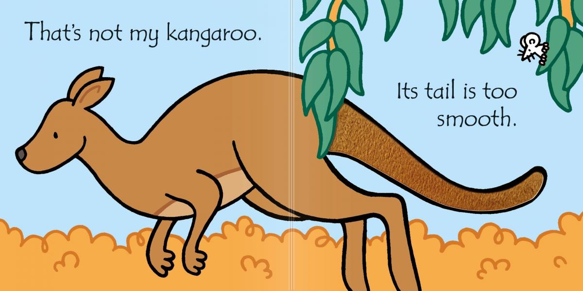 Usborne That's Not My Kangaroo Touchy-feely Board Book 那不是我的袋鼠 觸摸書