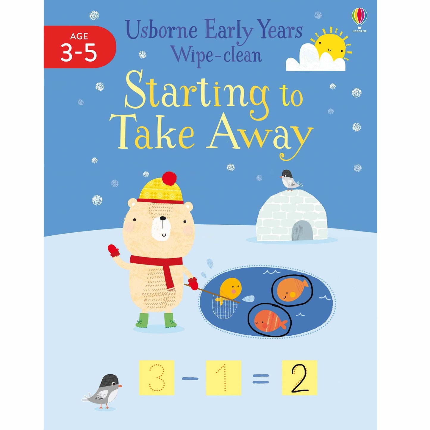 Usborne Wipe-clean Early Years Starting to Take Away Activities 可擦寫 幼兒開始學習減法遊戲書