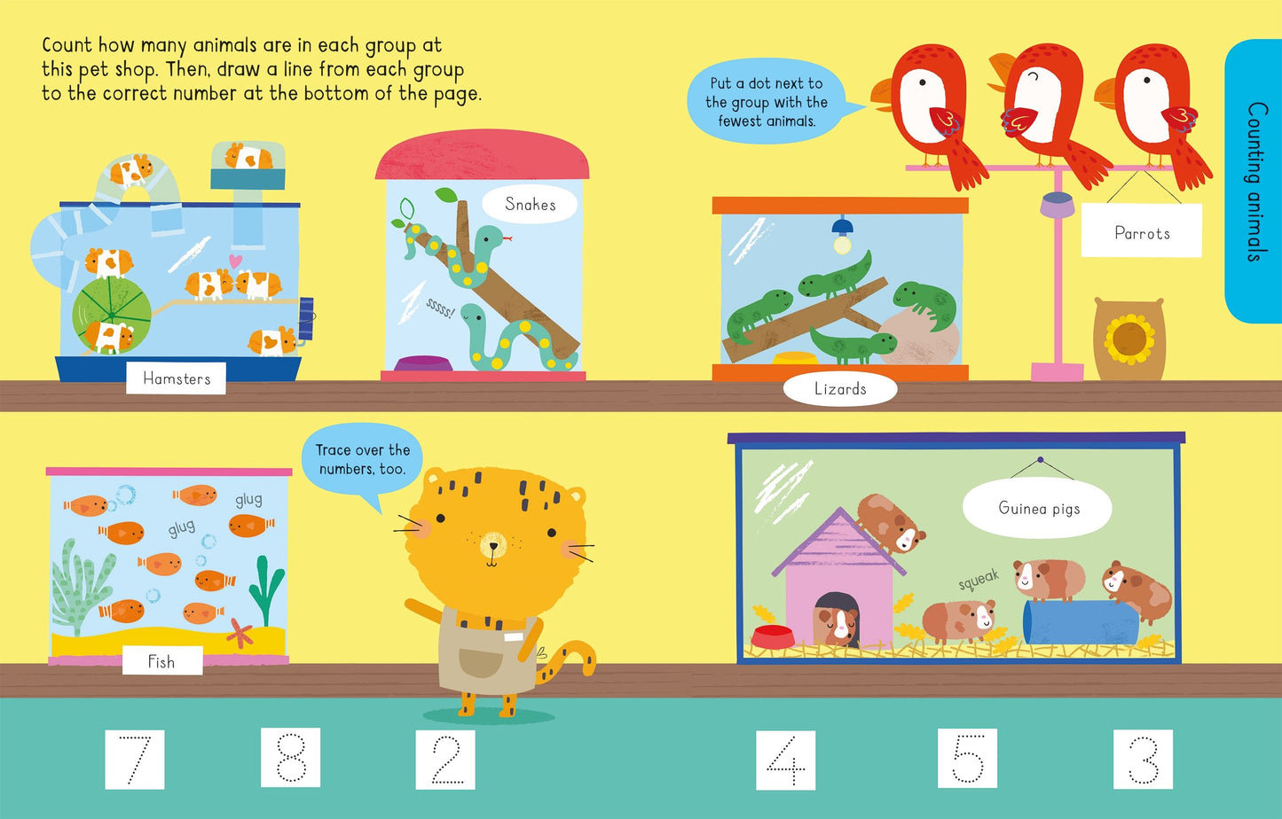 Usborne Wipe-clean Early Years Starting to Take Away Activities 可擦寫 幼兒開始學習減法遊戲書