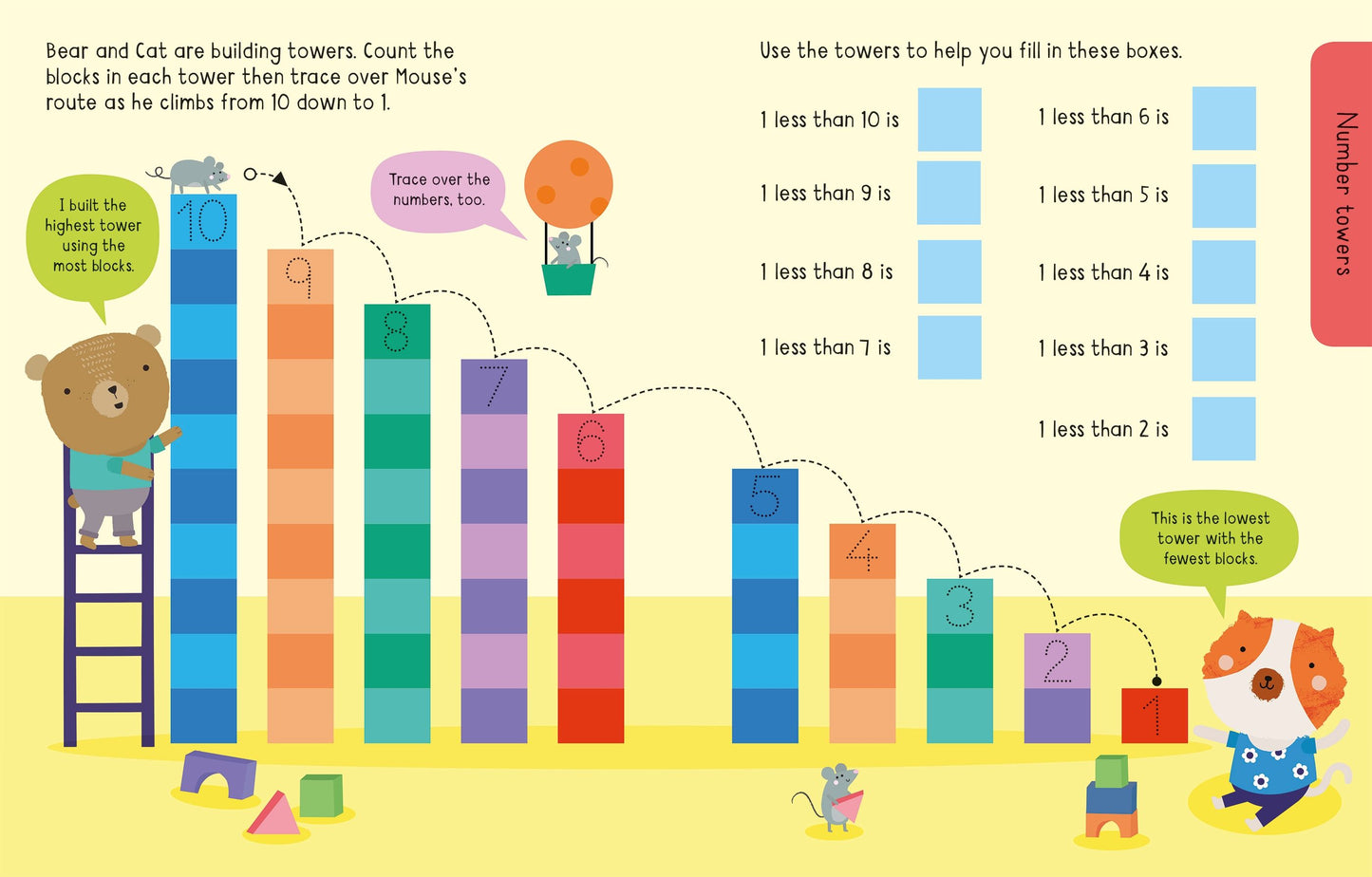 Usborne Wipe-clean Early Years Starting to Take Away Activities 可擦寫 幼兒開始學習減法遊戲書