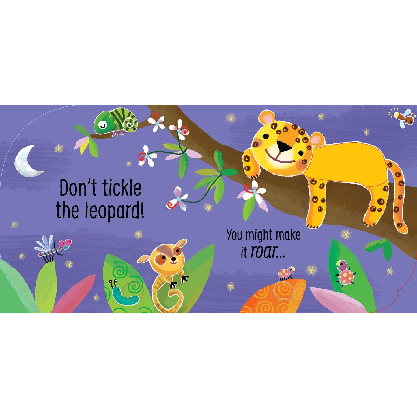 Usborne Don't Tickle the Crocodile! Touchy-Feely Sound Book 鱷魚搔搔癢！絨毛觸摸發聲書