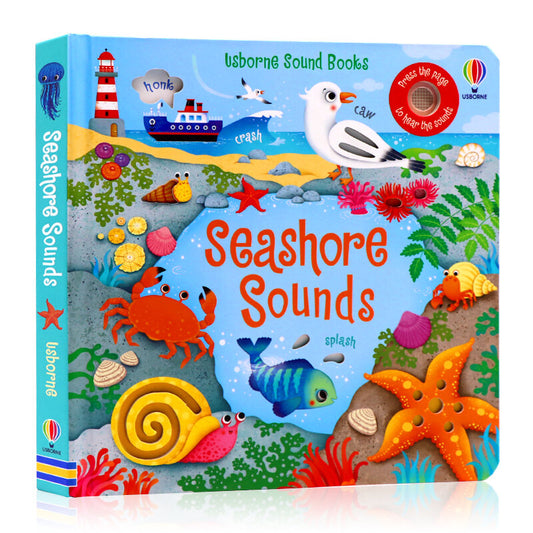 Usborne Seashore Sound Book 海邊的聲音觸摸發聲書