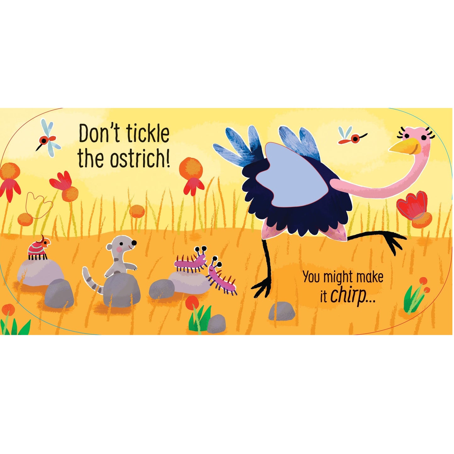 Usborne Don't Tickle the Monkey! Touchy-Feely Sound Book 猴子搔搔癢！絨毛觸摸發聲書