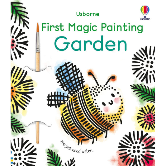 Usborne First Magic Painting Garden 我的第一本神奇水畫書：花園