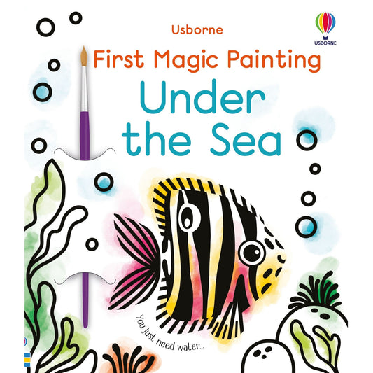 Usborne First Magic Painting Under the Sea 我的第一本神奇水畫書：海底世界
