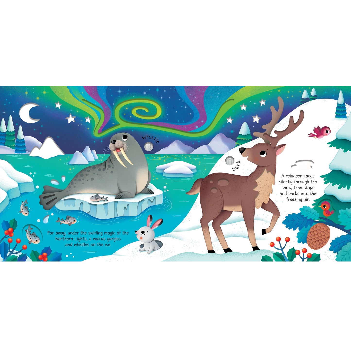 Usborne Wild Animals Sound Book 野生動物觸摸發聲書