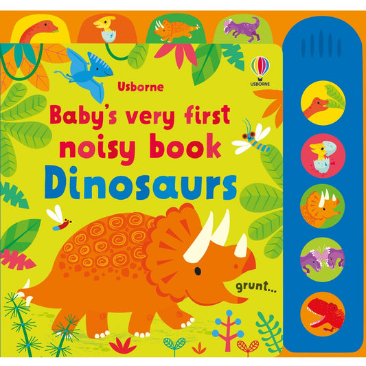 Usborne Baby's Very First Noisy Book Dinosaurs Sound Book 寶寶的第一本發聲書：恐龍