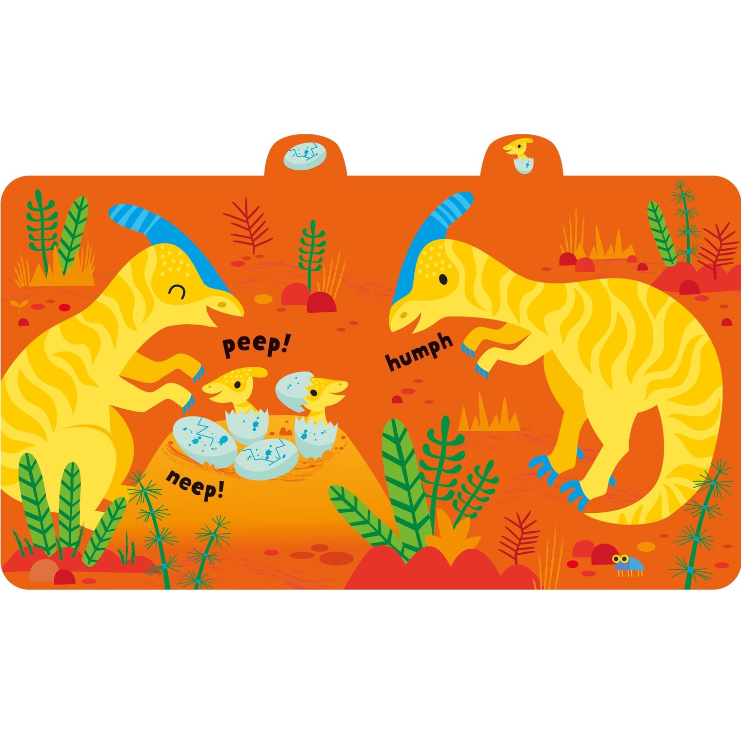 Usborne Baby's Very First Noisy Book Dinosaurs Sound Book 寶寶的第一本發聲書：恐龍