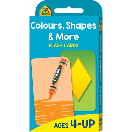 Hinkler School Zone Colours; Shapes & More Flash Cards 顏色、形狀及更多抽認卡