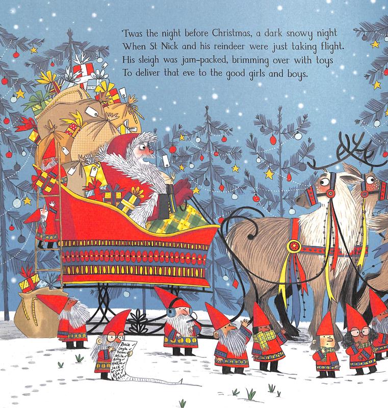 The Night Before Christmas in Wonderland