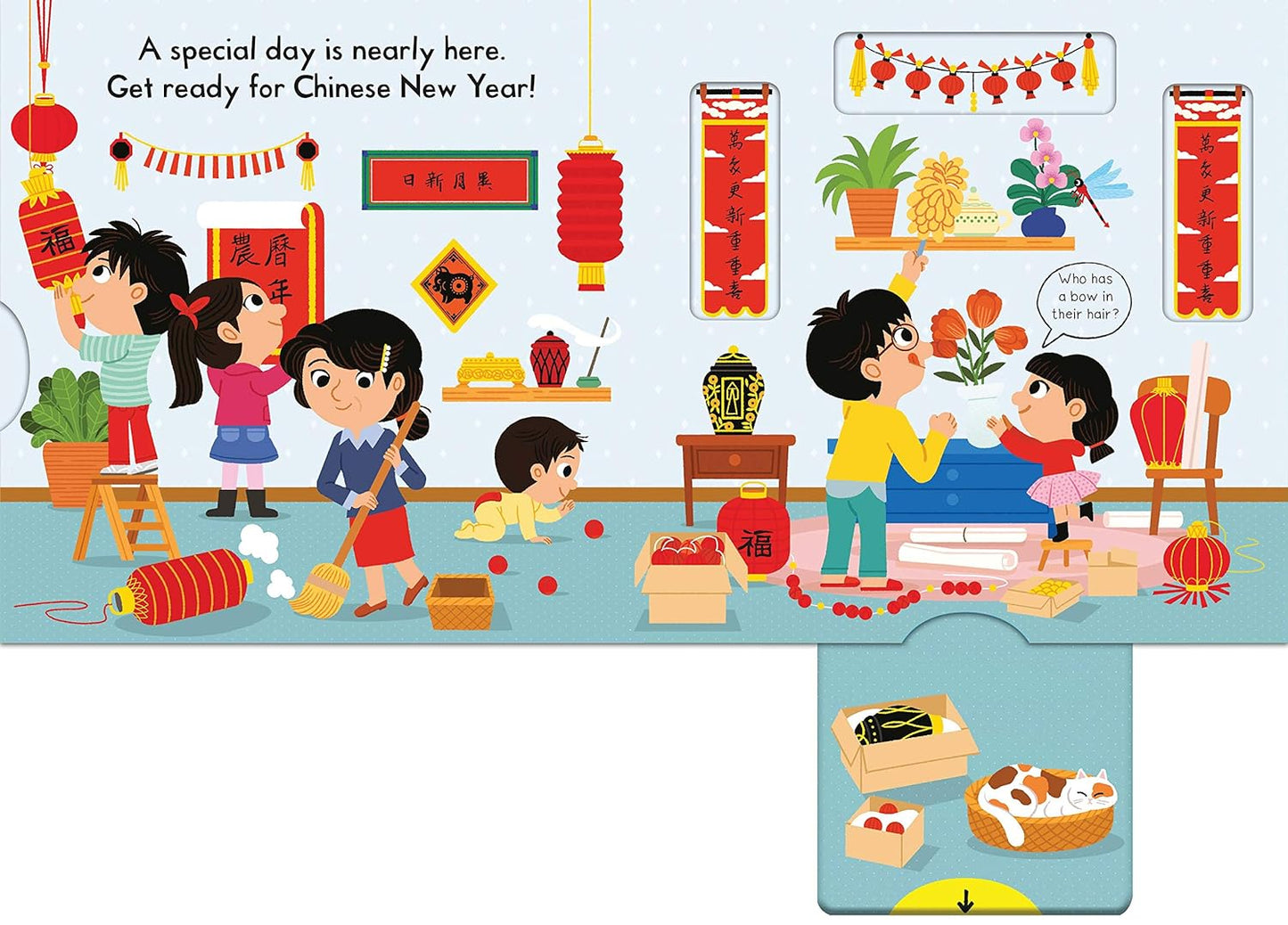 Busy Chinese New Year Push, Pull & Slide Board Book