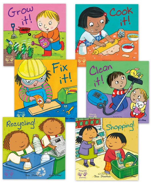 Child's Play Helping Hands Books Set of 6