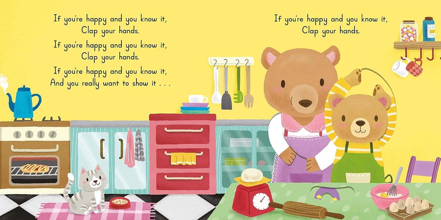 Sing Along With Me! If You're Happy and You Know It (Board book with QR Code) 硬頁遊戲書 附故事音檔