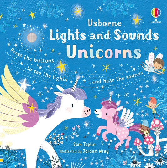 Usborne Lights and Sounds Unicorns Sound Book 獨角獸發光與發聲書