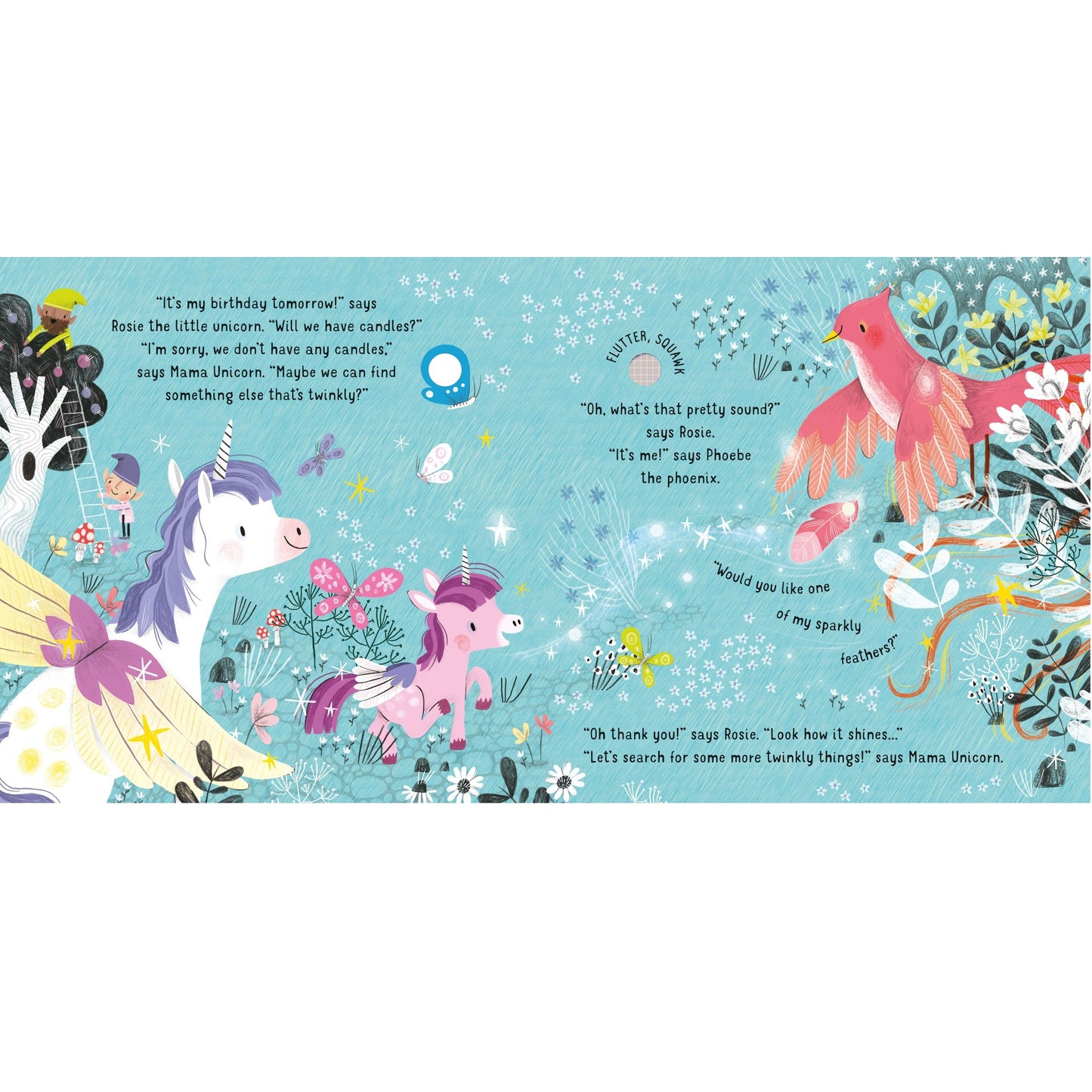 Usborne Lights and Sounds Unicorns Sound Book 獨角獸發光與發聲書