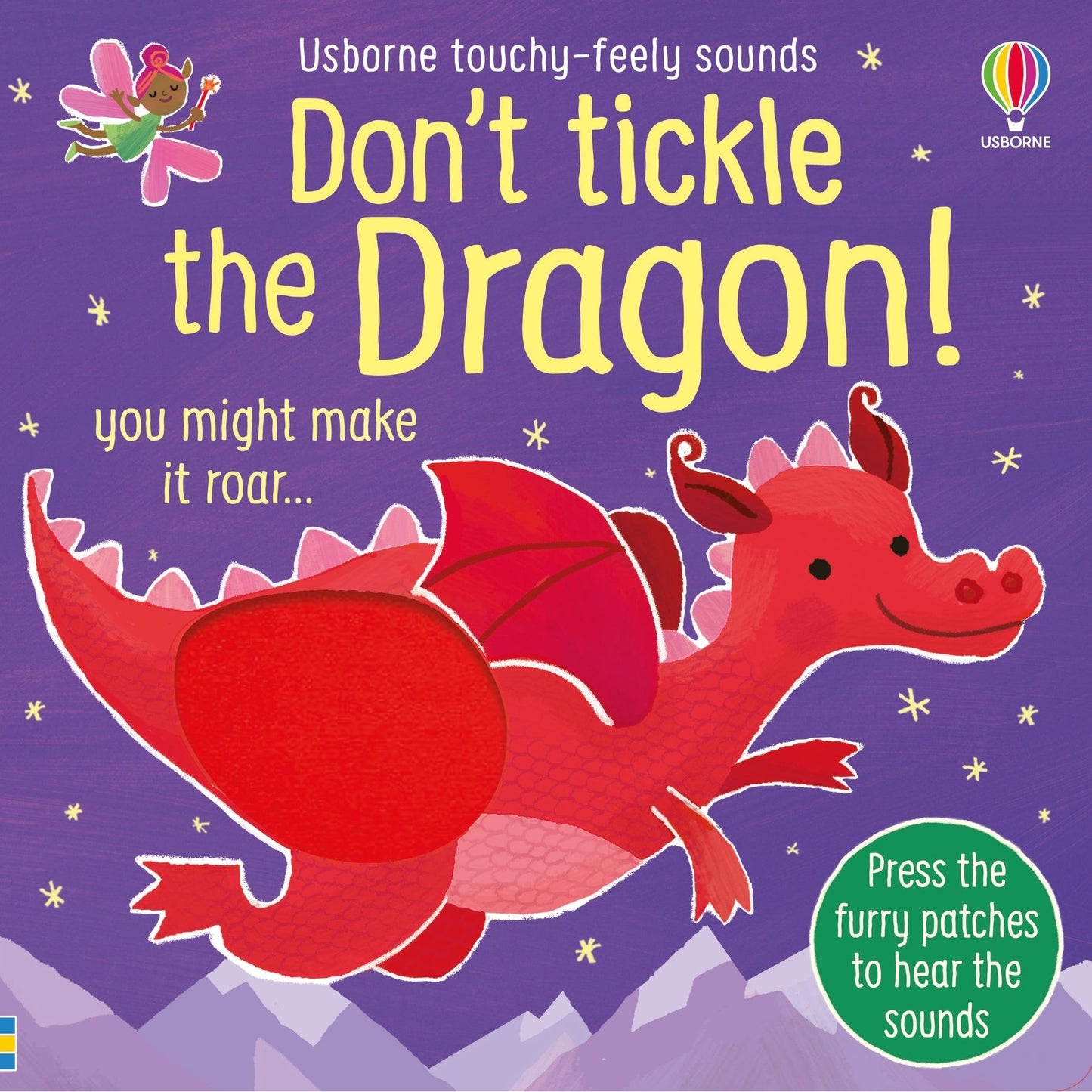 Usborne Don't Tickle the Dragon! Touchy-Feely Sound Book 飛龍搔搔癢！絨毛觸摸發聲書