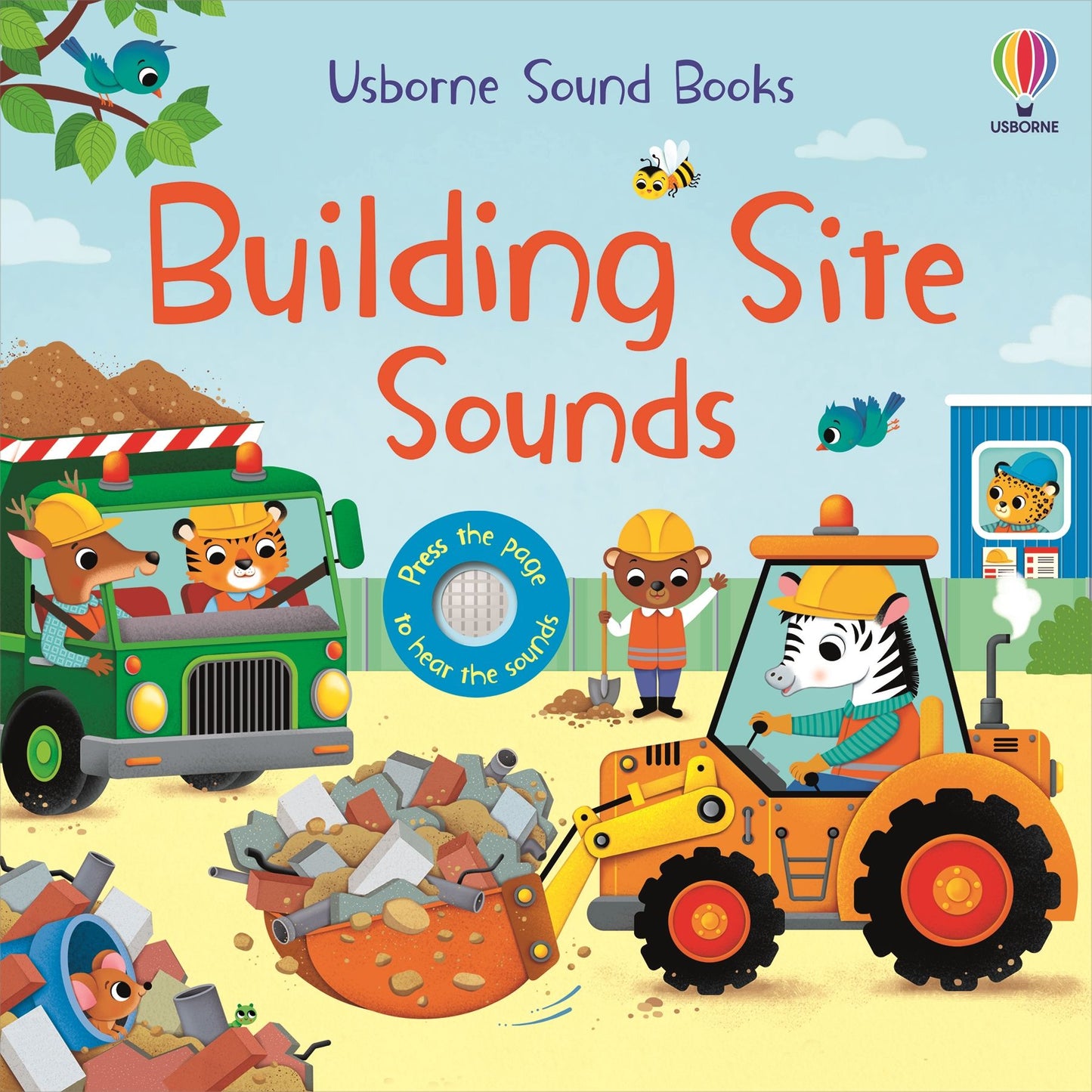 Usborne Building Site Sound Book 建築工地觸摸發聲書