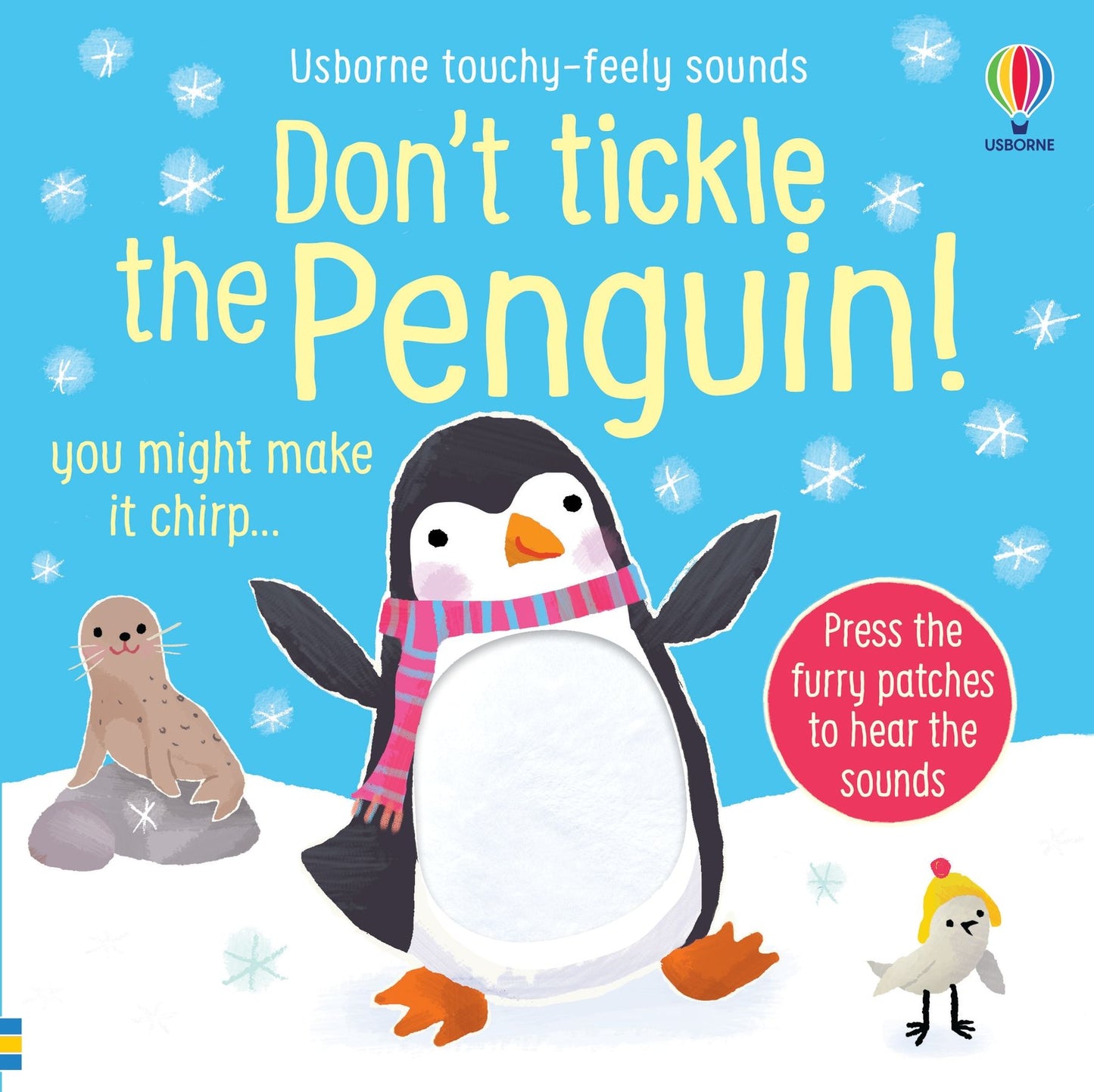 Usborne Don't Tickle the Penguin! Touchy-Feely Sound Book 企鵝搔搔癢！絨毛觸摸發聲書