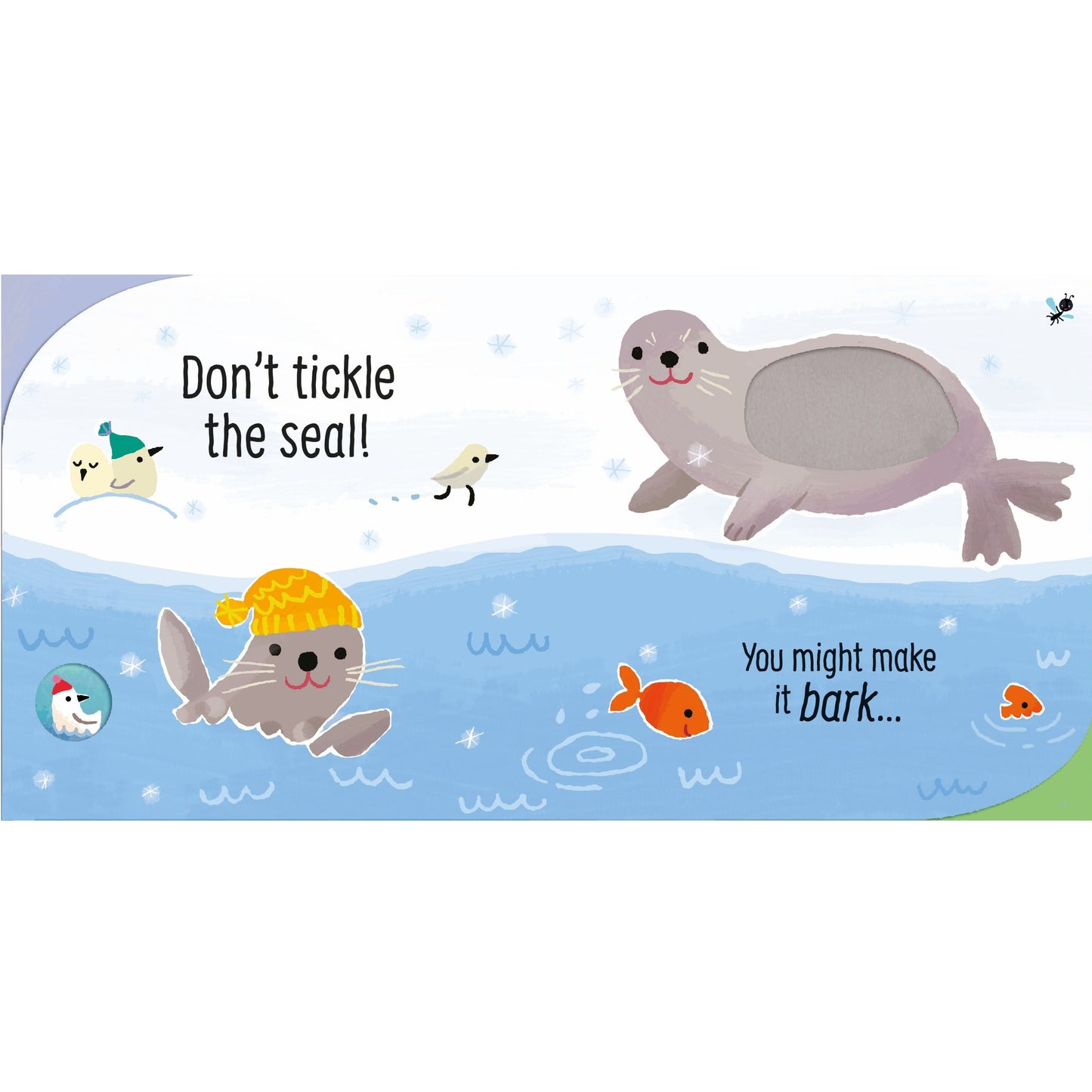Usborne Don't Tickle the Penguin! Touchy-Feely Sound Book 企鵝搔搔癢！絨毛觸摸發聲書