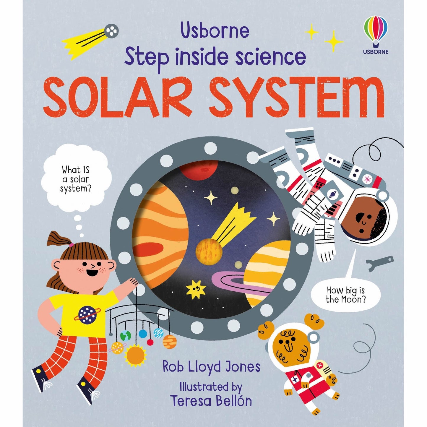 Usborne Step Inside Science The Solar System with Quicklink Learning 走進科學小機關書 - 太陽系 配有快速學習連結：