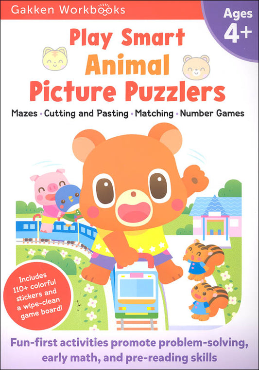 Gakken Play Smart Animals Picture Puzzlers 4+