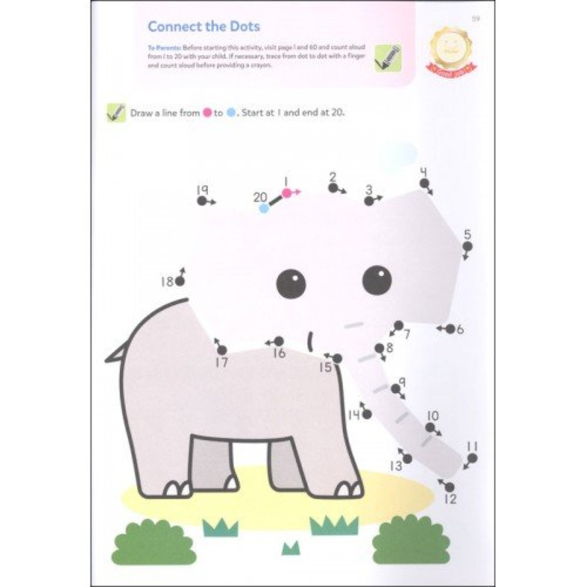 Gakken Workbooks Play Smart Numbers Age 3+ 學研練習冊 數字3歲+ – MY SCHOOL BUS