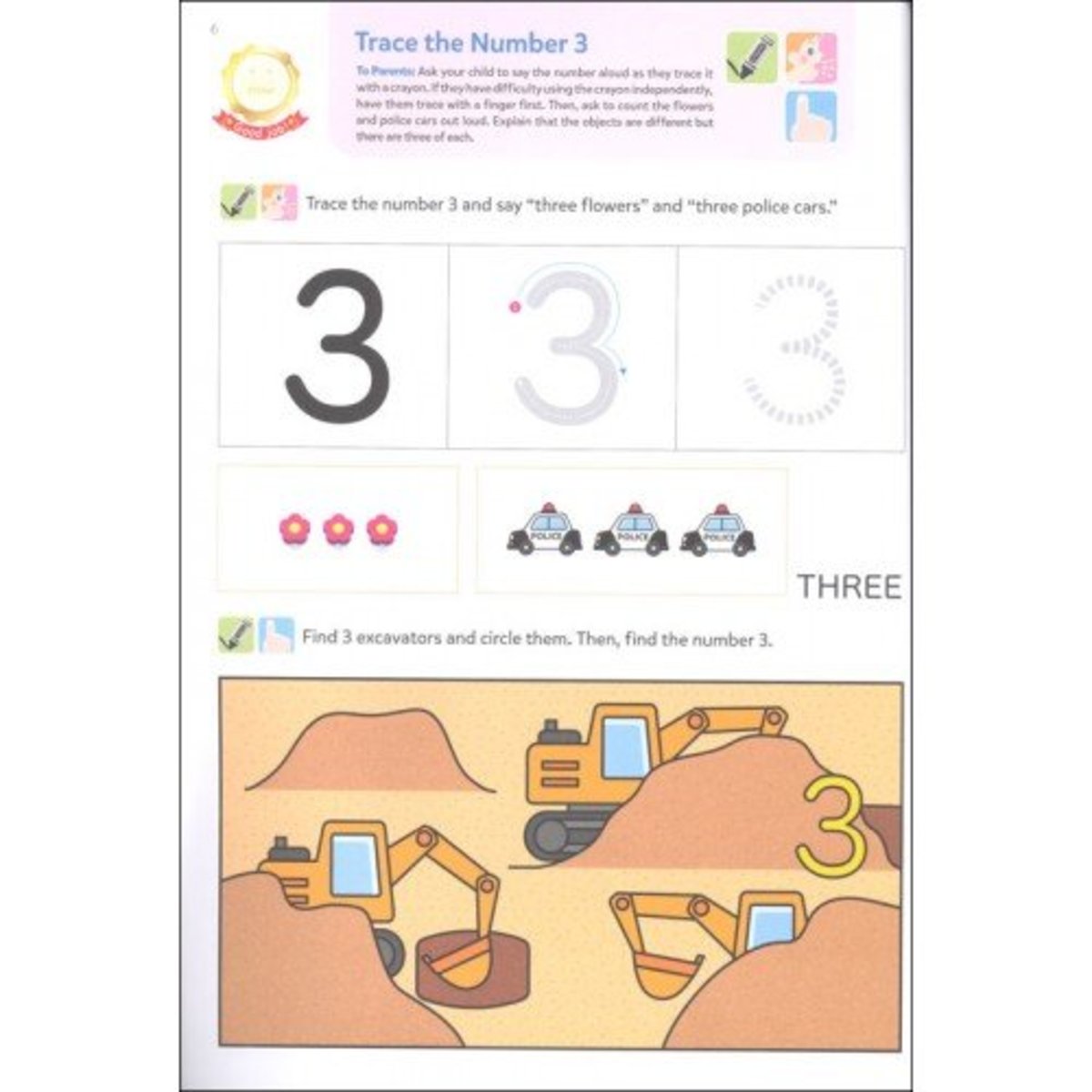 Gakken Workbooks Play Smart Numbers Age 3+ 學研練習冊 數字3歲+ – MY SCHOOL BUS