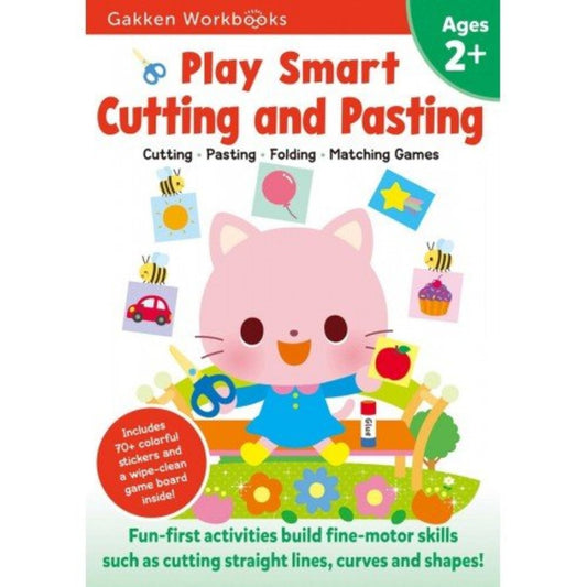 Gakken Play Smart Cutting and Pasting Age 2+ 學研練習冊 剪貼 2歲+