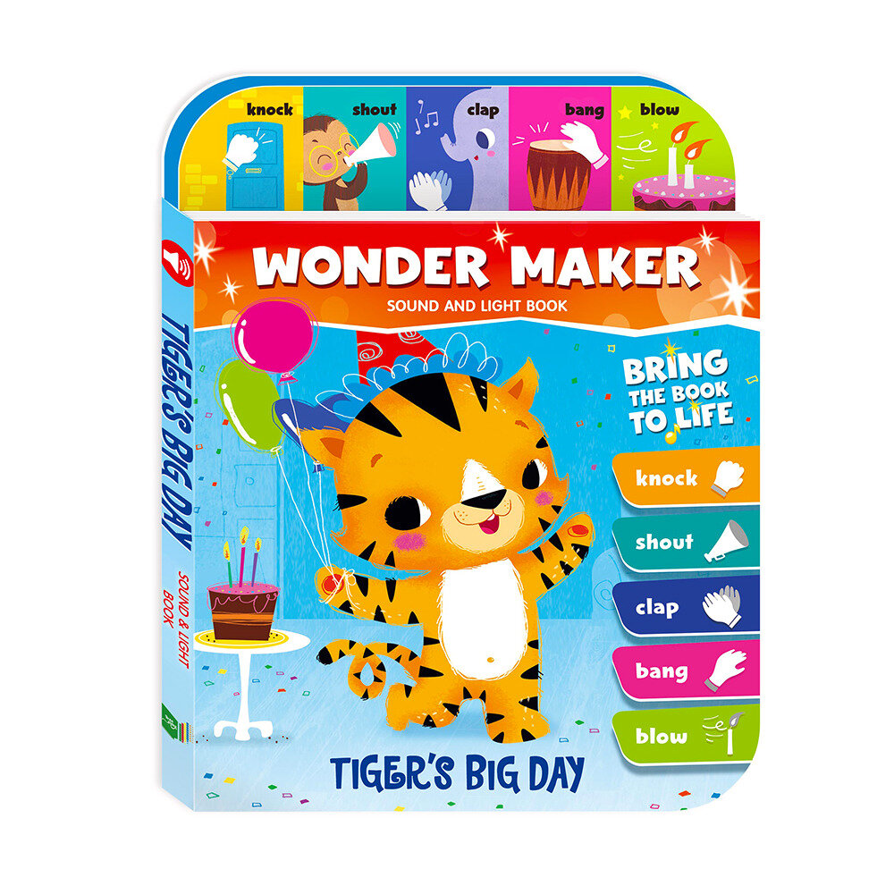 Tiger's Big Day Wonder Maker Sound and Light Book Tiger's Big Day 聲光互動英文故事
