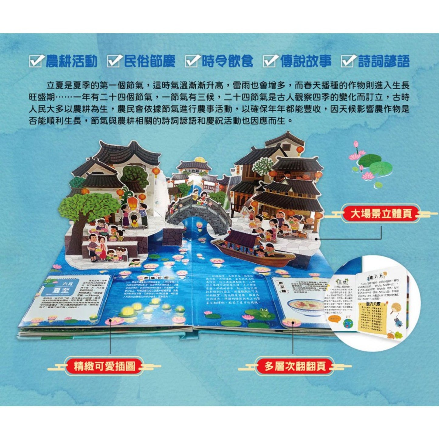 我們的二十四節氣【夏耘】：立夏、小滿、忙種、夏至、小暑、大暑