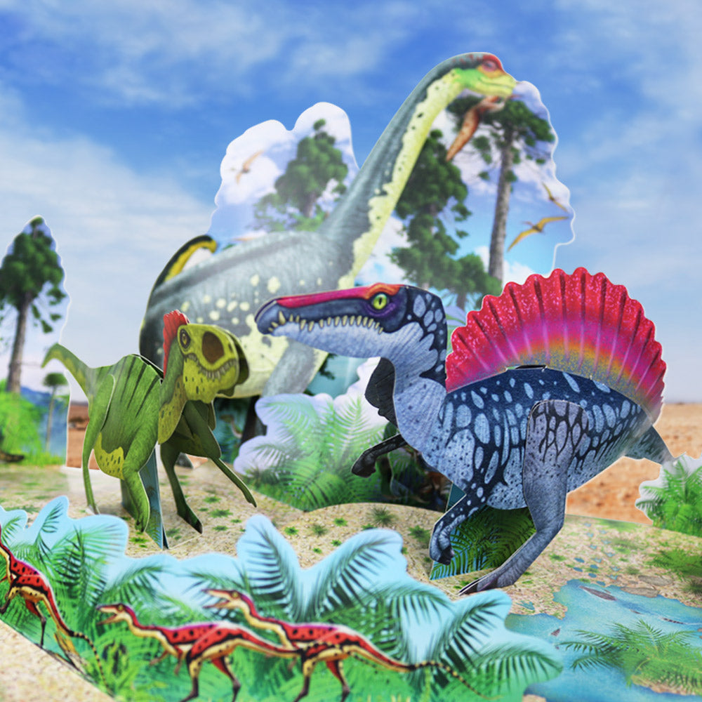 恐龍奧秘 超大立體書系列