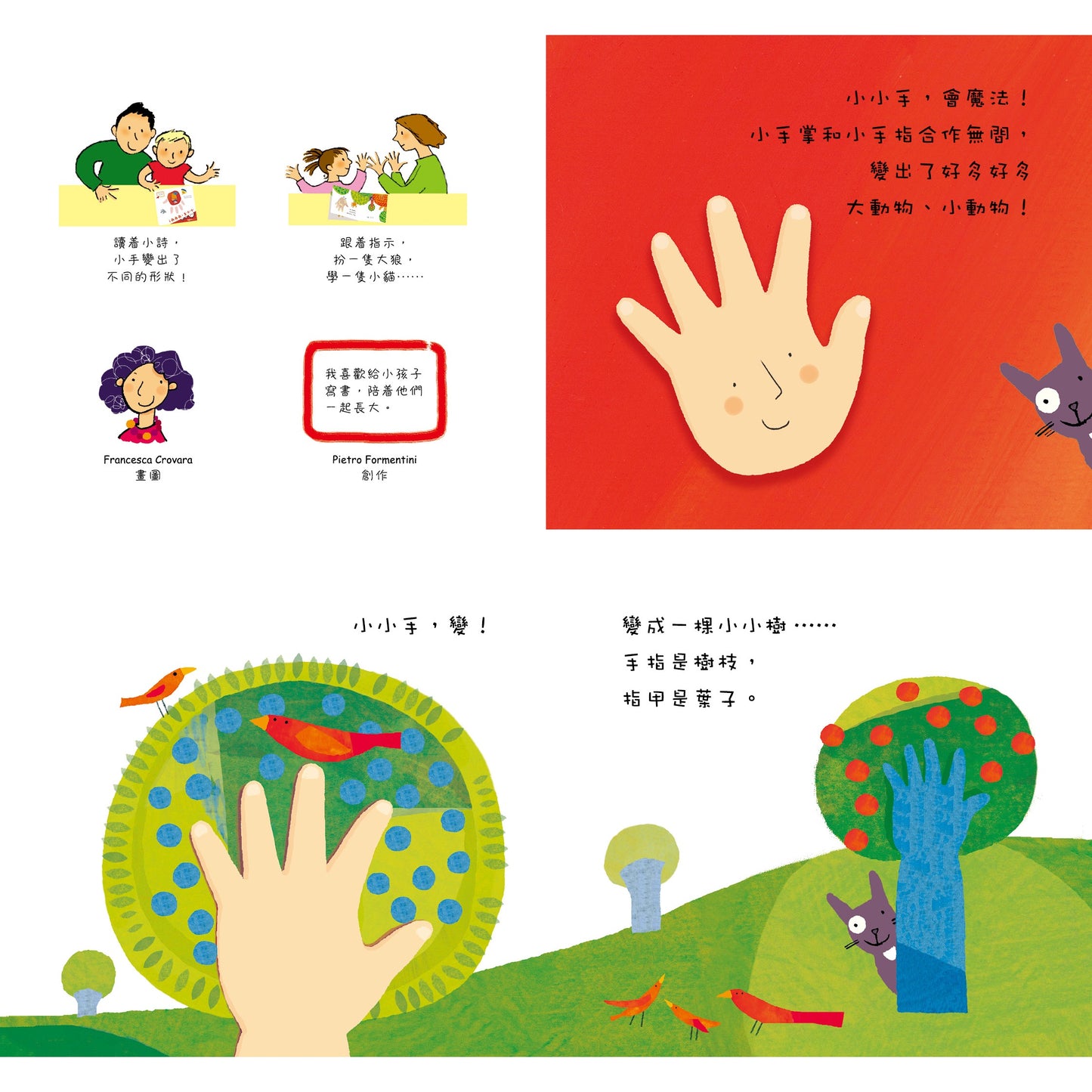 小小手 翻翻書：小小手，變變變！