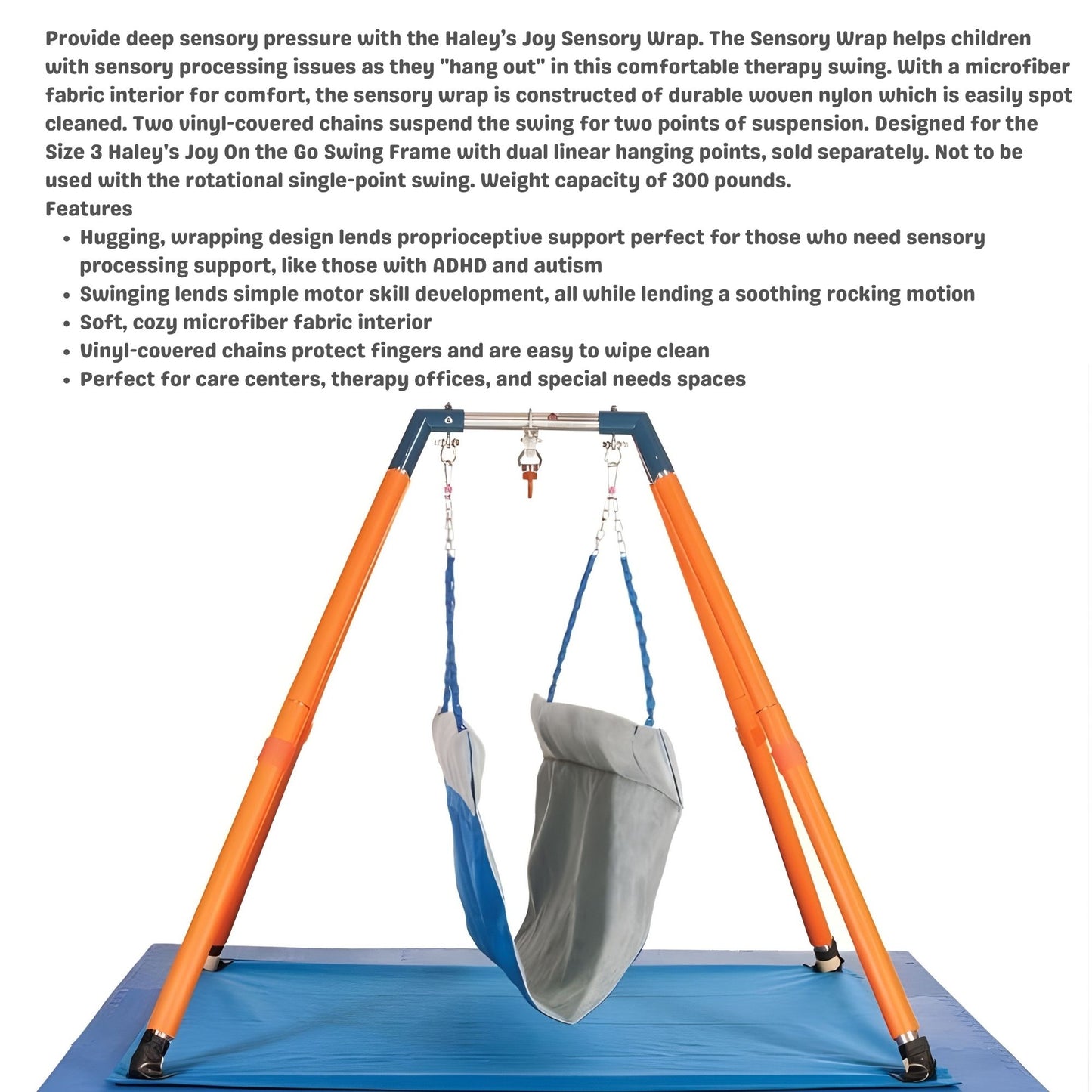 Haley's Joy Swing Frame 3-Point Suspension Size 3號 便攜式秋千架 3 點懸掛系統