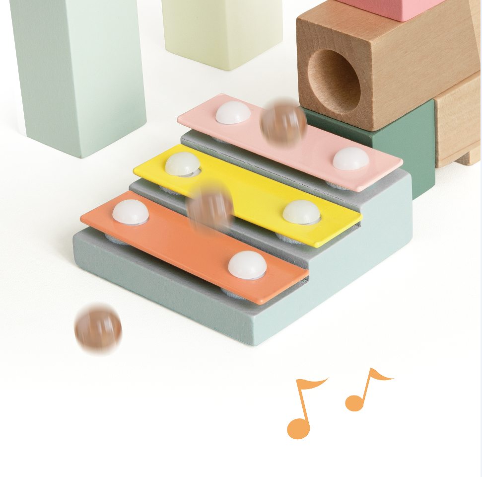 Classic World Marble Blocks Ball Track 滾珠積木組