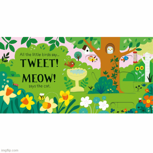 Usborne WOOF! Slider Sound Book 小動物鳴叫聲！滑動發聲書