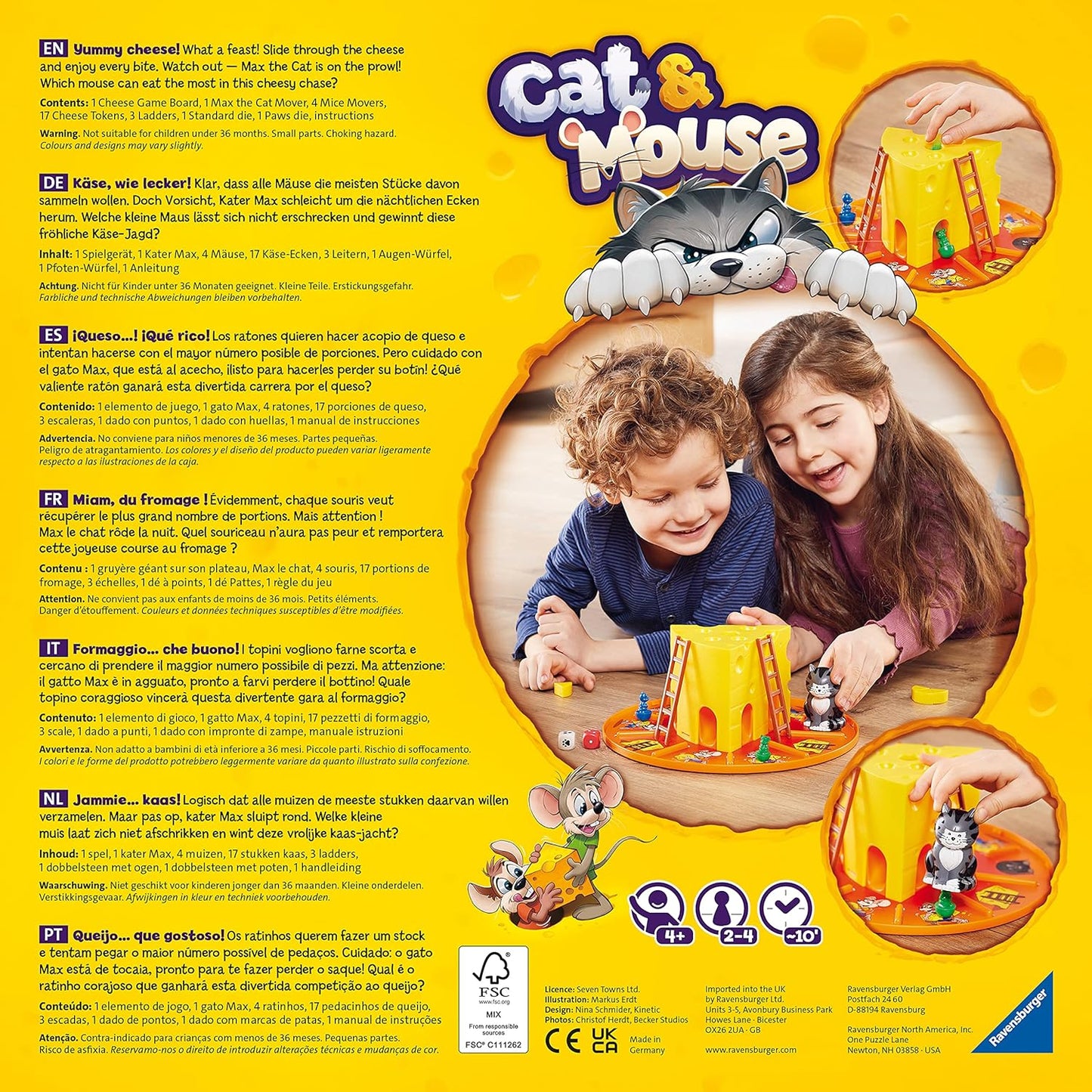 Ravensburger Cat & Mouse Board Games