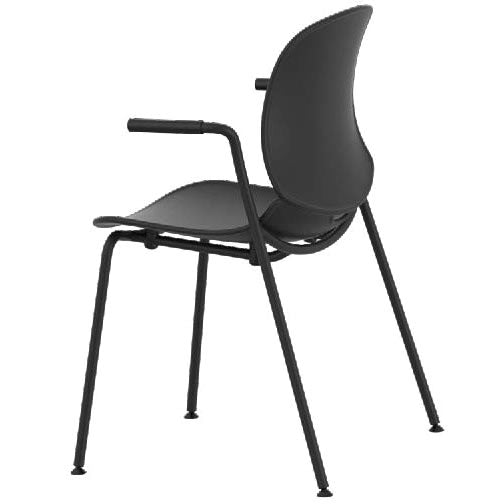 Nira C01B Stackable 4 Legs Chair with Armrest 可疊4腳椅配有扶手 L445 x W435 x H830mm Seat Height 450mm (5 Years Warranty 5年保用)