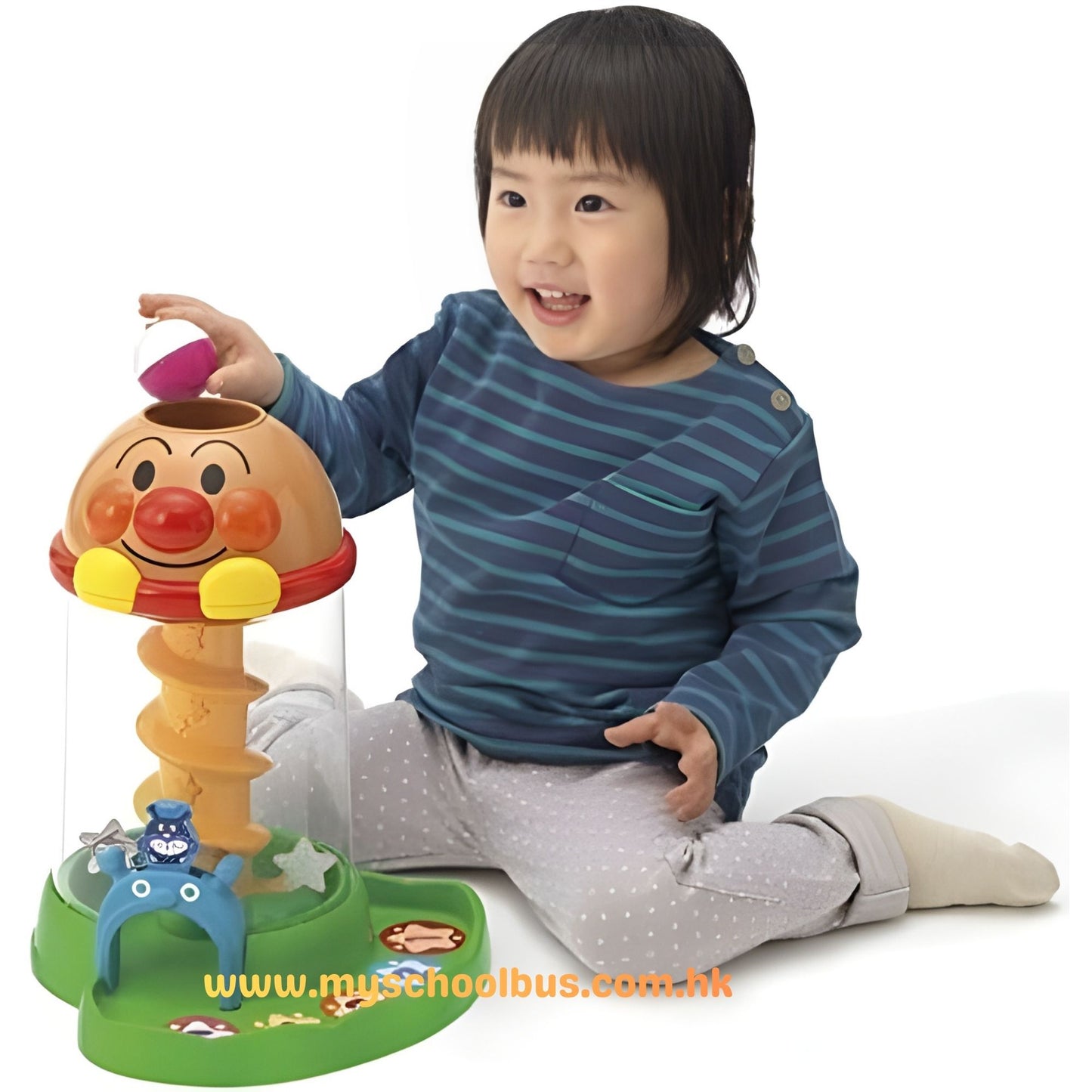 Anpanman Nigitte! Otoshite! Hikaru Kurukoro Tower 麵包超人 滾滾球星光旋轉塔