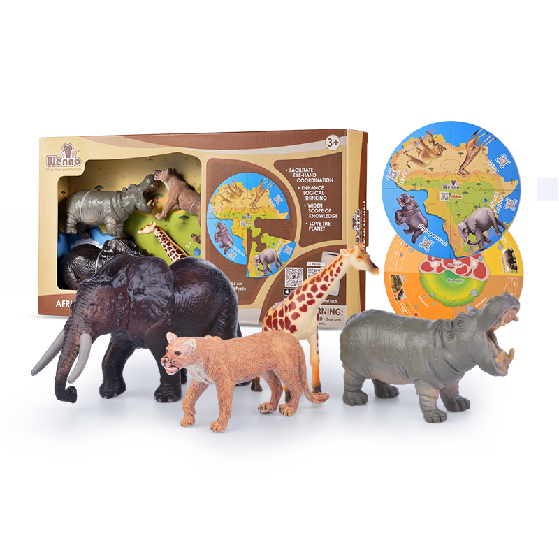 Wenno African Animals Playset 非洲動物套裝